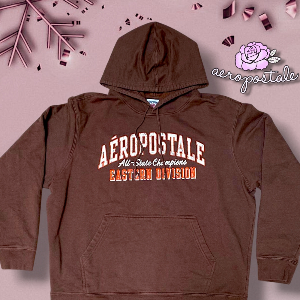 Men's Aeropostale Vintage All-State '87 Champions Eastern Division Hoodie Medium
